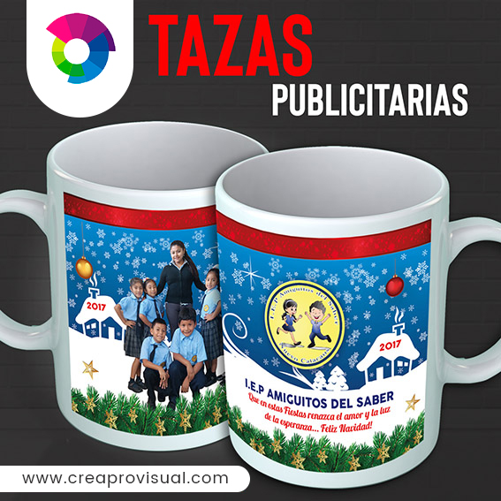  Tazas Personalizadas material pop creaprovisual 